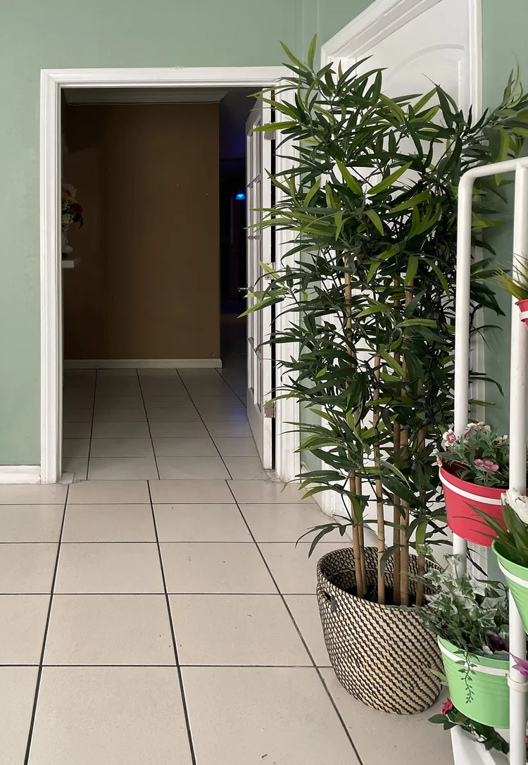 Entrance inside the front door at Nature Massage Spa in Midway City, CA